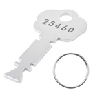 25460 Fire Alarm Panel Key, Department Box Silvery. Fixed Price $13.63.