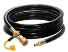 Dozyant 12 Feet Low Pressure Propane Quick-connect Hose, Rv. Fixed Price $33.47.