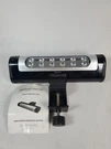 Better Than Brookstone Bbq Grill Light Weather-proof Adjustable Clamp Pivots. Fixed Price $26.00.