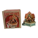 Vintage Enesco Visit With Santa Music Box W/ Motion & Lights Working. Fixed Price $105.00.