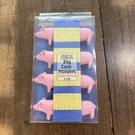 New 4 Pairs Charcoal Companion Pig Corn Cob Holders Stainless Steel Prongs. Fixed Price $9.00.