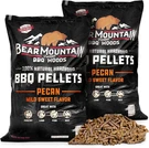 Bear Mountain 2-PACK Pecan Bbq Wood Pellets For Smoker And Grill, 20 Lb Bag Al. Fixed Price $36.42.