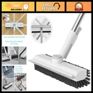 Heavy-duty Floor Scrub Brush With Long Handle 3 In 1 Stiff Bristle Cleaner For. Fixed Price $49.99.
