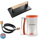 Blackstone 1543 4-PIECE Griddle Breakfast Kit With Batter Dispenser, Bacon Pr. Fixed Price $40.00.