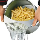 Best Utensils Pan Pot Spaghetti Strainer Premium Stainless Steel Pasta Silver. Fixed Price $17.58.
