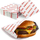 Retro, Grease Proof Burger Wrappers 50 Pk. Great Bpa Free Cookout Supply. Qu. Fixed Price $26.95.