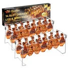 Triceratops 2 Packs Grill Rack, Chicken Leg And Wing 14 Slots Bbq. Fixed Price $24.08.
