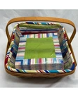 Longaberger Napkin Basket Set - Sunny Day. Fixed Price $49.00.