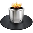 38" Fireproof Pit For Solo Stove Bonfire, 5-LAYER Round Grill Mats. Fixed Price $63.79.