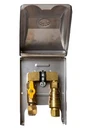 Burnaby Manufacturing Ltd Bbq Gas Outlet, 1/2" Npt Inlet, Quick Disconne.... Fixed Price $251.49.