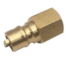 Mensi Propane Brass Quick Connect Fitting Adapter Female Plug X 3/8' Npt For.... Fixed Price $10.95.