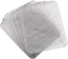 Bbq Grill Mesh Mat: 10PCS Disposable Aluminum Topper Broiler Net Pans Non-stick. Fixed Price $33.80.