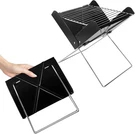 Yssoa 12' Portable Charcoal Barbecue Grill - Folding 12" Regular, Black. Fixed Price $19.62.