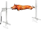 Electric Grill Kit, 90LBS Pig Spit Rotisserie, Stainless Steel Tripod. Fixed Price $287.99.