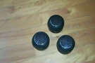 Lot Of 3 Bbq Black With Chromed Top Knob Type Connector 22002-278. Fixed Price $7.22.