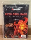 Kona Mesh Bags Nonstick Bbq Grilling 2 Pack Reusable-free Shipping!. Fixed Price $18.99.