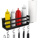 Rusfol Improved Stainless Steel Griddle Caddy With 13.7" X 4.9" 5.1", Black. Fixed Price $38.57.