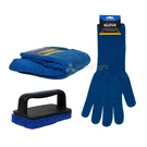 Griddle Cleaning Kit 6 Piece Set With Glove Scrubber Lint Free Towels 08828RZ. Fixed Price $38.99.