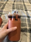 Bs-mall Rose Gold Makeup Brush Set, Wooden Handle, Cruelty-free, Case. Fixed Price $17.89.
