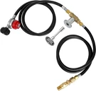 Lp Burner Connection Kit, Propane Fire Pit Replacement Parts With 1/2" Control V. Fixed Price $104.99.