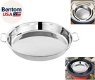 Stainless Steel Drip Pan, Perfect For Big Green Egg, Kamado Classic Joe, Aco. Fixed Price $48.94.