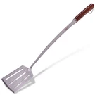 24" Grill Spatula Extra Long Bbq Griddle Fire Pit Stainless Steel Hardwood Handl. Fixed Price $74.68.