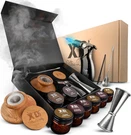 Cocktail Smoker Kit - 8 Wood Chips 4 Flame Jet Torch Old Fashioned. Fixed Price $98.99.