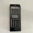 Harold Import Company Stainless Steel Swizzle Sticks Set Of Silver 7.5". Fixed Price $9.90.