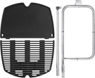 65032 Grill Burner TUBE,7646 Cast Iron Grates And 6506 Griddle For Weber Q300,. Fixed Price $81.00.