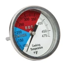 Old Smokey BT-1 Brushed Metallic Stainless Steel Temperature Gauge 2 In. Dial. Fixed Price $20.18.