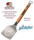 Nfl Vegas / Oakland Raiders Sportula Stainless Grill Spatula Bottle Opener. Fixed Price $19.95.