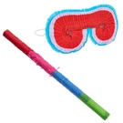 Juvale Small Pinata Stick & Blindfold Set - Vibrant Party Game. Fixed Price $17.99.