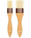 Pastry Brush-basting For COOKING,2 Pc Boar Bristles Food Bbq,.... Fixed Price $11.17.