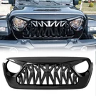 Glossy Black Front Shark Grille For 18-25 Jeep Wrangler Jl Gladiator Jt. Fixed Price $159.99.