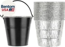 20-PACK Grease Liner And 1 Black Bucket Compatible For Traeger Pro Series 5. Fixed Price $28.57.