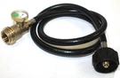 50" High Pressure Propane Lp Gas Hose W/ Tank Gauge QCC1 Connection. Fixed Price $27.99.