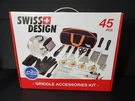 Swiss Design 45 Pcs Griddle Accessories Kit. O.. Fixed Price $43.99.