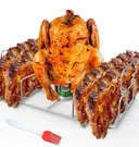 Rusfol Beercan Roaster Rectangle Rib&chicken Rack, Stainless Steel. Fixed Price $29.95.