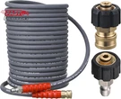 Ridge Washer Pressure Hose 50 Feet X 3/8 Inch For Hot And Cold Water, Wit. Fixed Price $88.95.