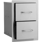 Bull Outdoor Products 56985 Double Drawer, Stainless Steel 15" X 22". Fixed Price $909.93.