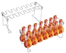 Victhur Chicken Leg Rack For Grill 2 Pack - 14 Slots Stainless Steel Silver. Fixed Price $21.64.