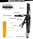 Black Viperade Multi Function Knife, VPVAK4BK. Fixed Price $25.19.
