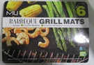 Miu Barbeque Mats Reusable Grilling Sheets Set Of 6-NIP. Fixed Price $9.99.