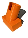 Thermoworks Billows Fan Adapter For Oklahoma Joe Bronco Drum Smoker "orange". Fixed Price $29.99.