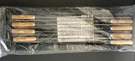 Skewer Set Marlboro Miles 8 Pc Vtg Bbq New Sealed Nos Original Box 11/15/01 Unma. Fixed Price $15.99.