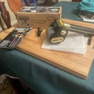 Horsepower Giddy Up Gold Free Spinning Grill Brush W/led, As-seen-on-tv. Fixed Price $50.00.