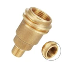 Jinyi Propane Quick Connect Adapter, QCC1 Type To 1/4 0.25 Inches, Golden. Fixed Price $18.43.