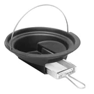 2 1 Cast Iron Ash Can Compatible Large Big Green Egg,with Stainless S.... Fixed Price $79.45.