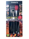 Masirs Grill Tool (4 Piece Set) New In Box. Fixed Price $11.95.