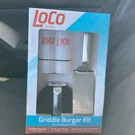 Loco Griddle Smashburgers Accessory Kit Multi-colored Stainless Steel 2023050267. Fixed Price $26.99.